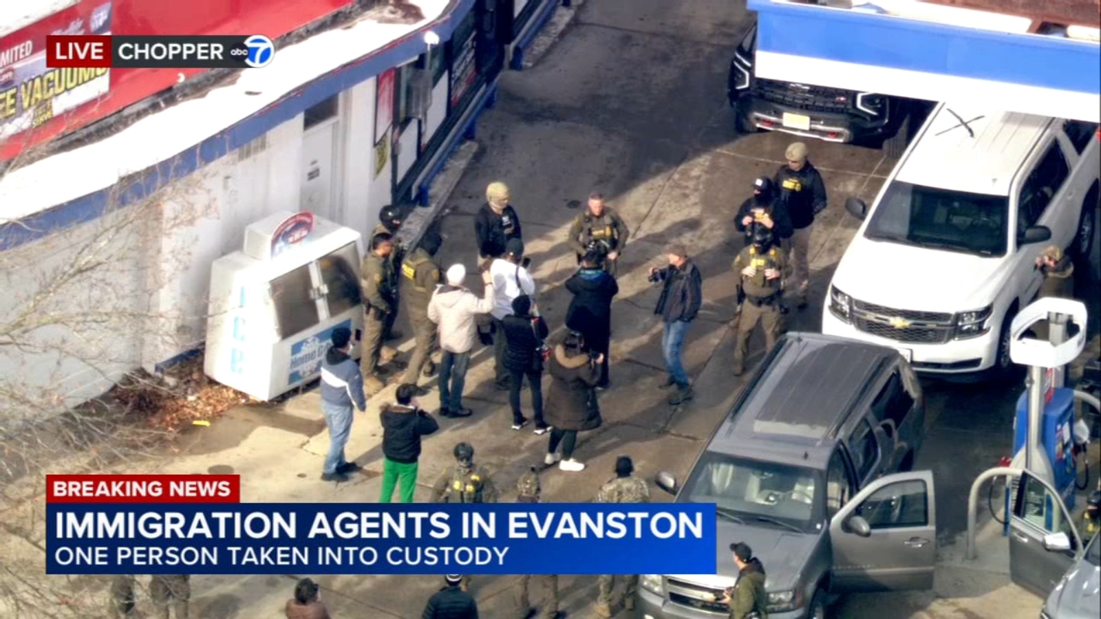 Apparent arrest made by federal agents in Chicago area amid concerns of Bovino's return