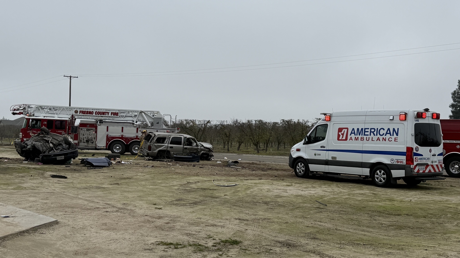 Woman killed, young girl hospitalized in Fresno County crash, CHP says