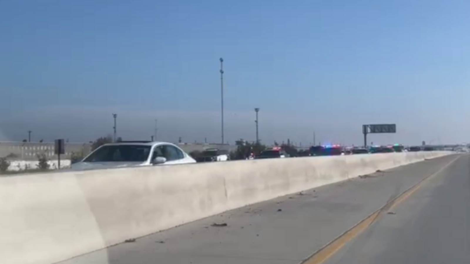 Suspect stopped on Highway 99 in Fresno after multi-county chase with law enforcement
