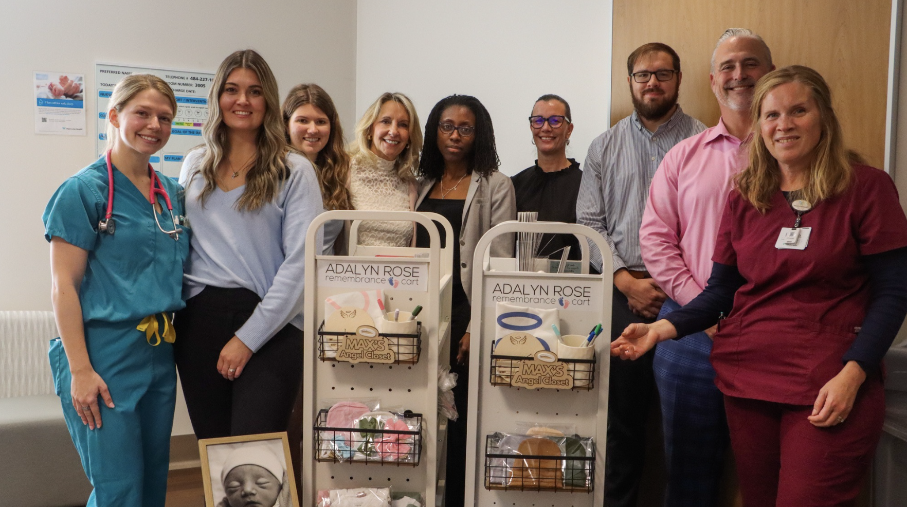 Local mom creates 'Max's Angel Closet' for families who have to say goodbye to their newborn babies