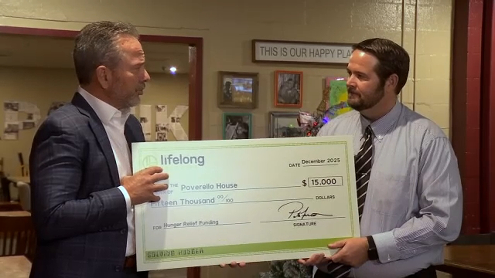 Poverello House, Central California Food Bank receives critical $15K donation from CA nonprofit