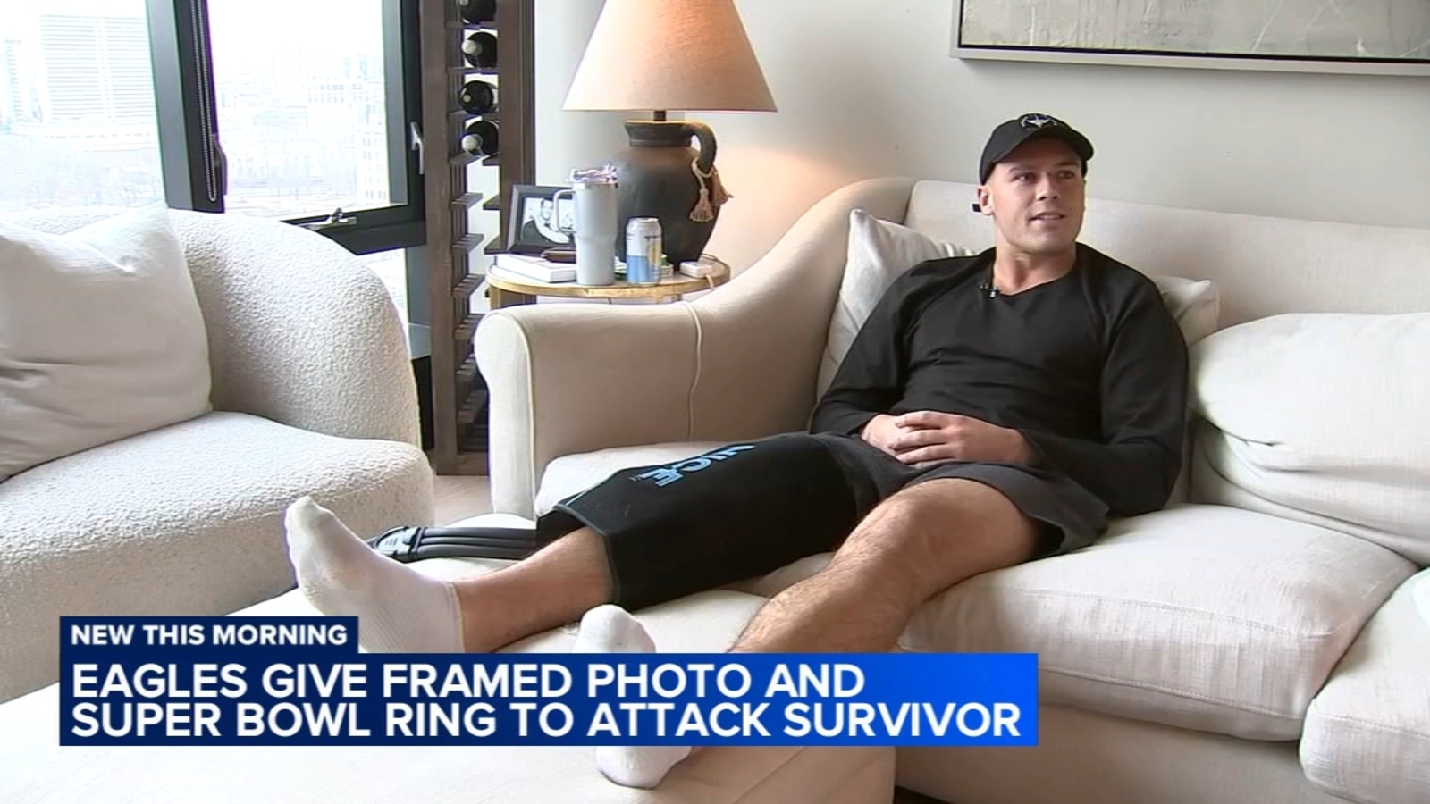 Eagles fan who survived New Orleans truck attack gifted Super Bowl ring ...