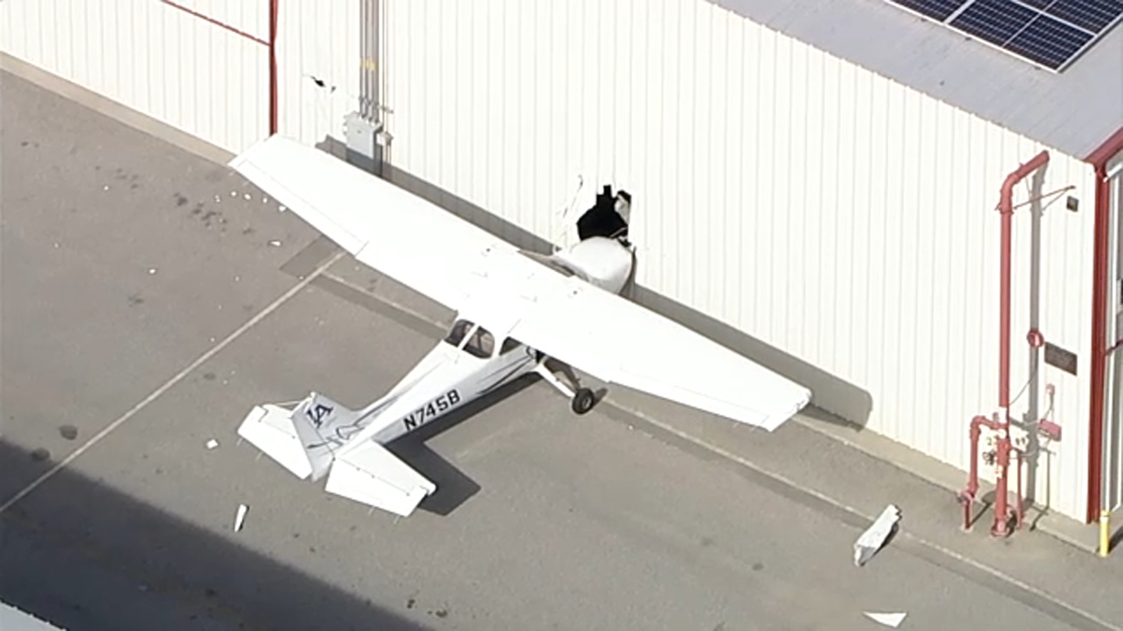 Ceffareno Michael Logan: Man in custody after plane stolen from flight school slams into hangar at Van Nuys Airport, police say Ceffareno Michael Logan: Man in custody after plane stolen from flight school slams into hangar at Van Nuys Airport, police say