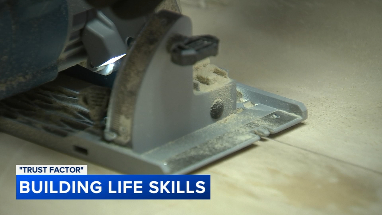 Philadelphia teens build blessing boxes to fight food insecurity and learn carpentry skills