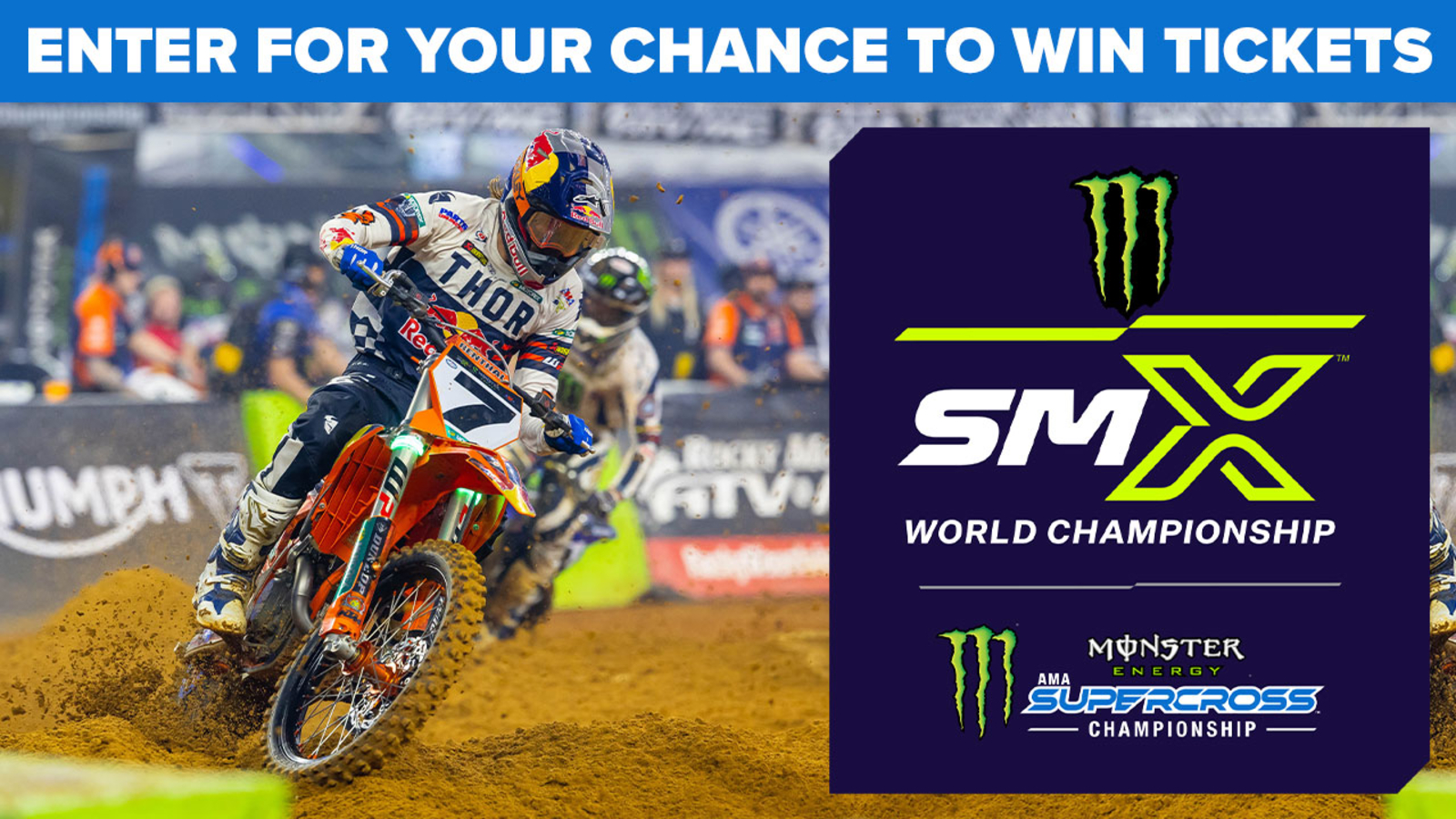 ABC7 has your chance to win tickets to Monster Energy SMX World Championship!