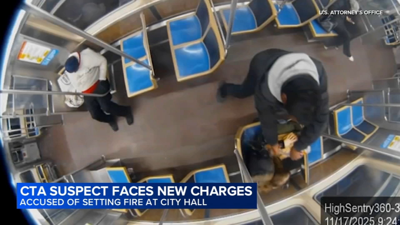 Man accused in CTA fire attack pleads not guilty in new indictment