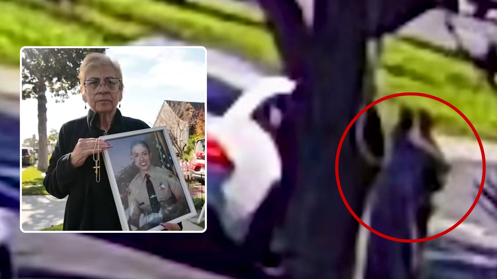 Con artists scam woman out of necklace containing late daughter's ashes in East Los Angeles - ABC7 Los Angeles image