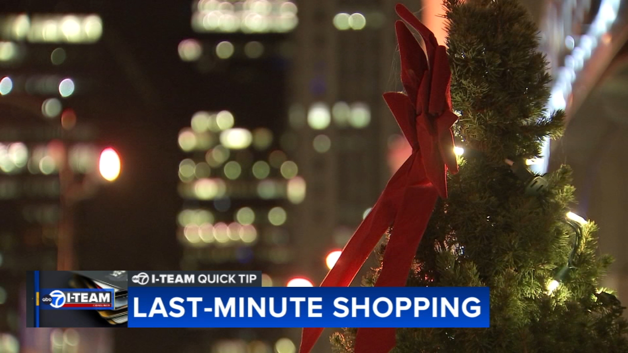 Quick Tip: Last-minute holiday, Christmas shopping - ABC7 Chicago