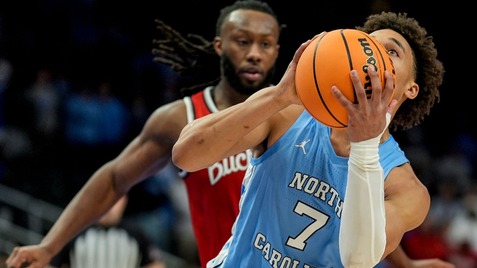 Late dunk lifts No. 12 UNC past Ohio State 71-70