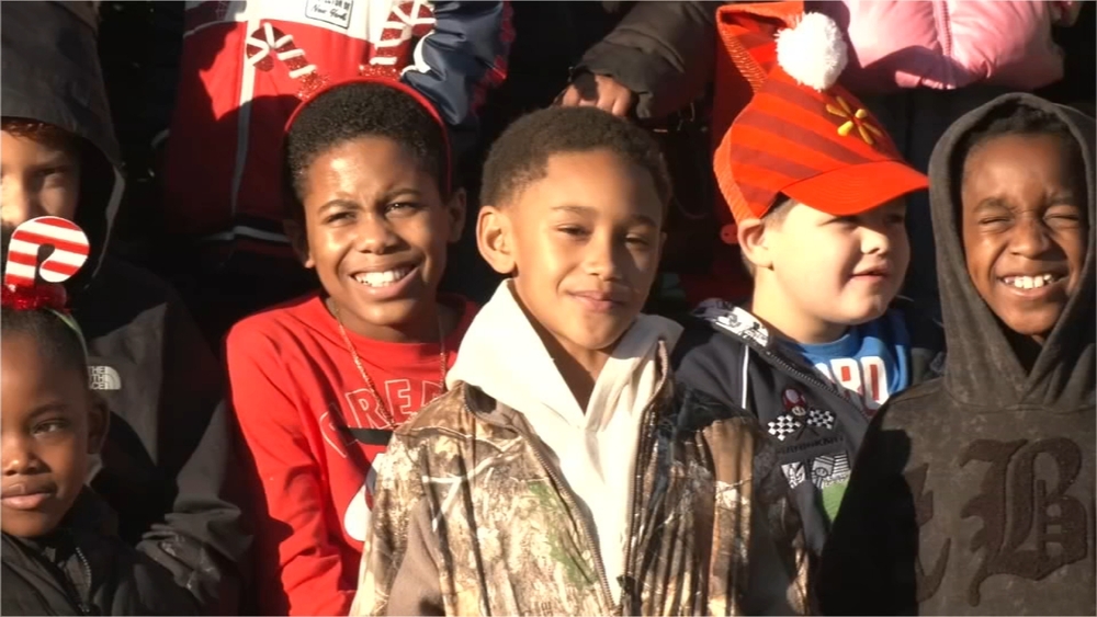 Kappa Alpha Psi hosts shopping spree for over 120 children in Wake Co.