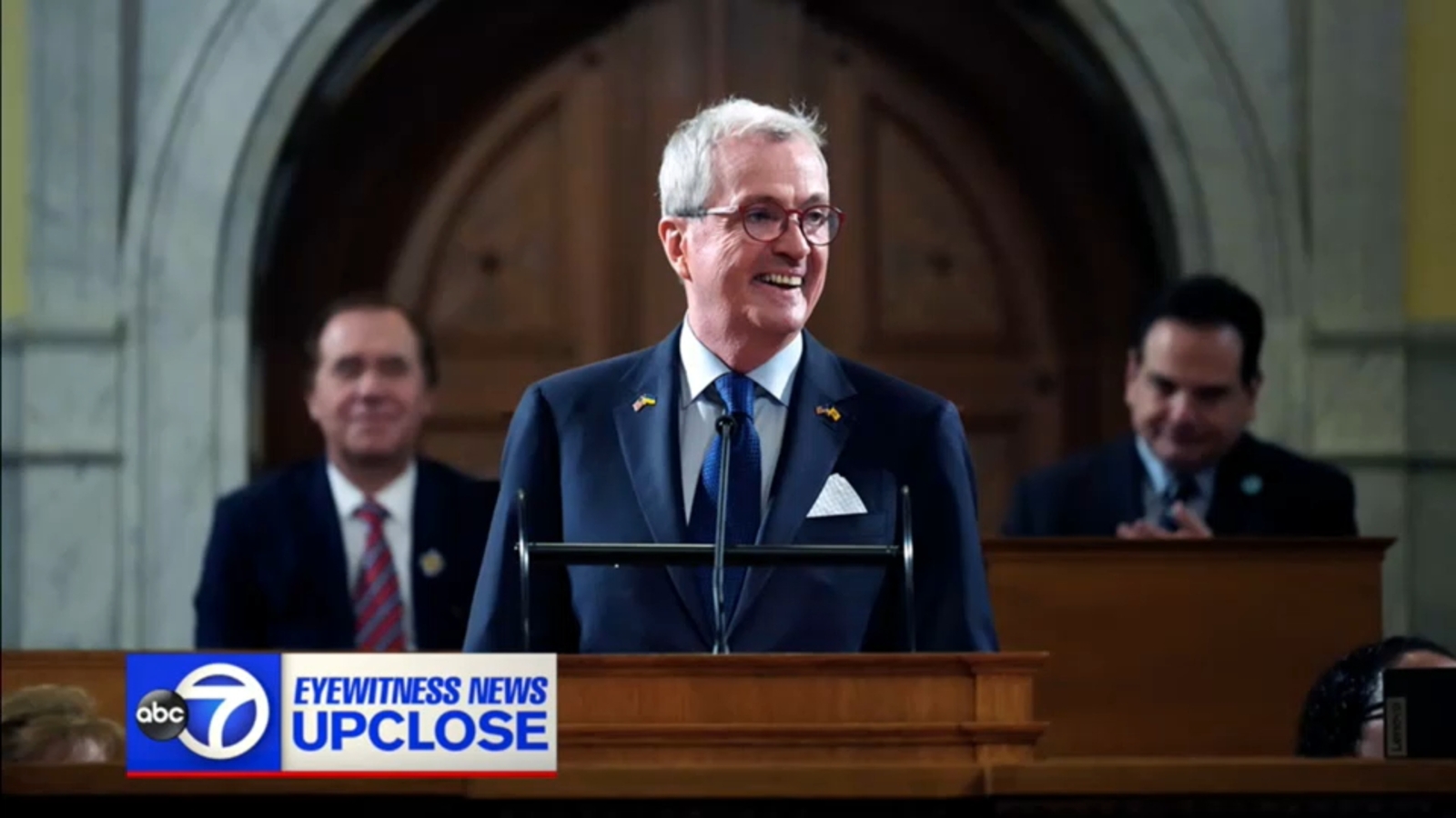 Up Close: Phil Murphy on time as NJ governor; Robert Tucker on stepping down as FDNY commissioner