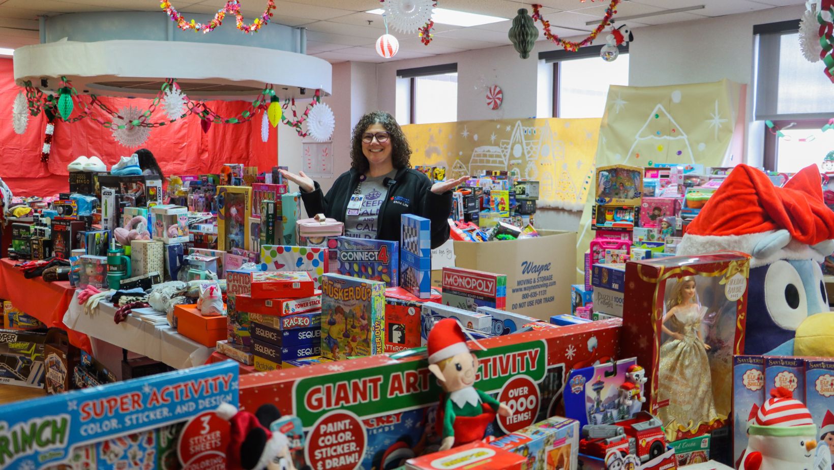 St. Christopher's Hospital for Children provides donated toys for families with sick children
