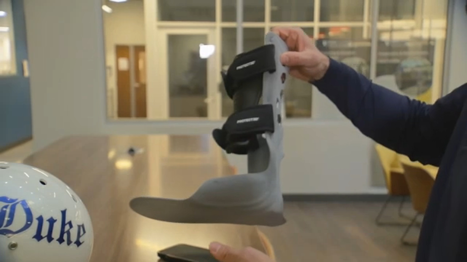 3D-printed devices such as this one can help people walk and move better.
