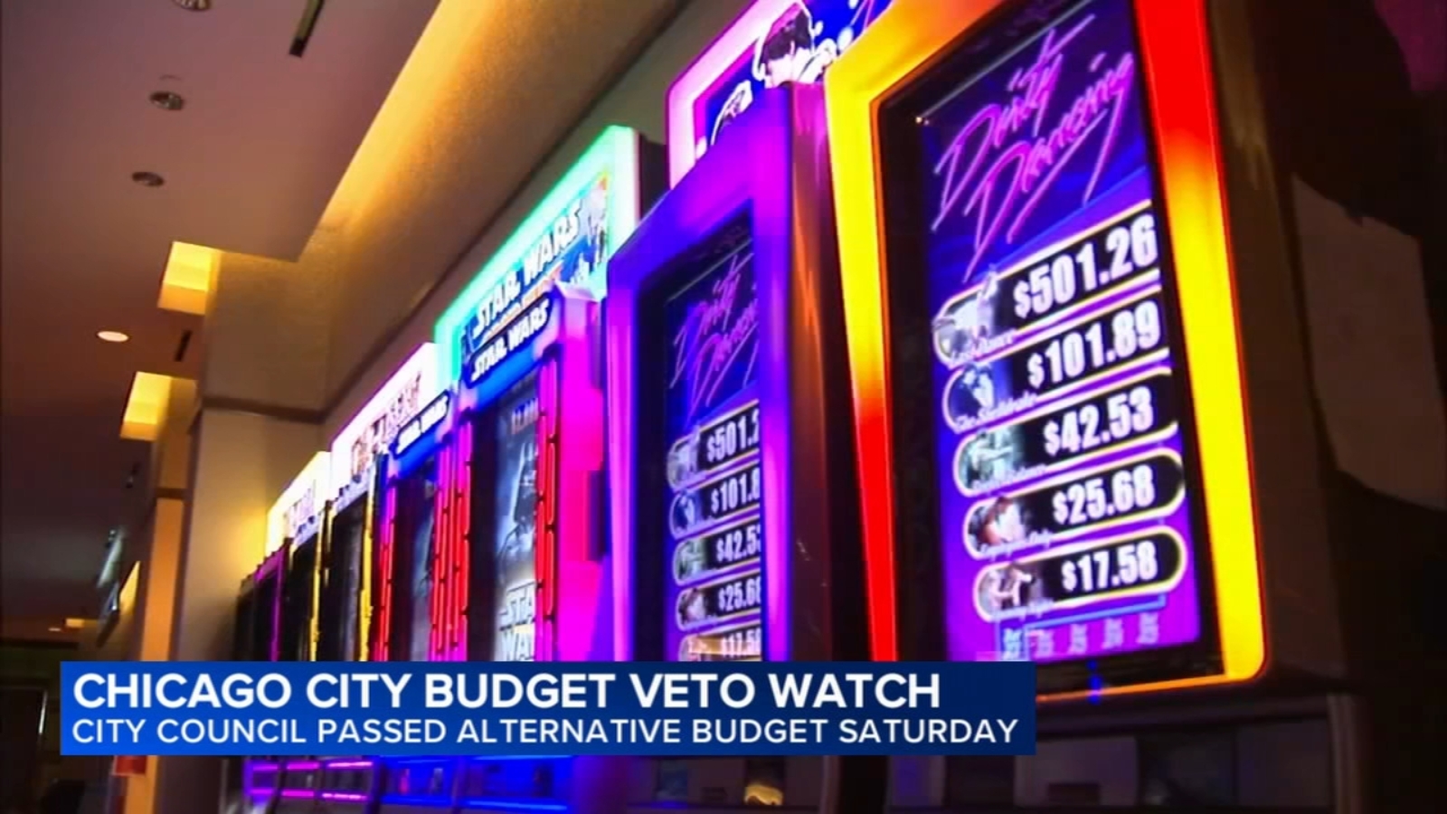 Mayor has 5 days to decide whether to veto alternate budget that would legalize video game terminals
