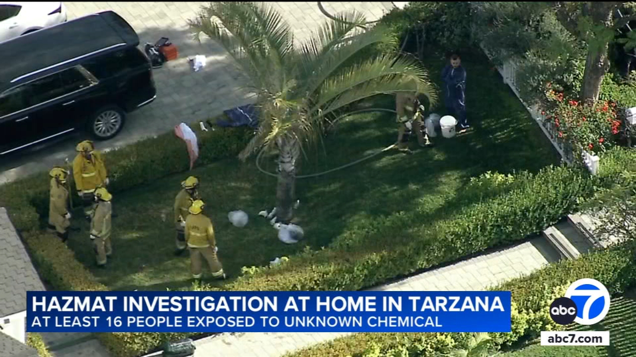 6 hospitalized after being exposed to unknown substance at Tarzana rehab facility