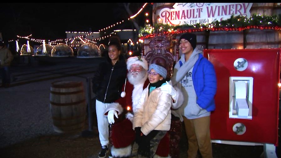 Renault Winery's Vintner Wonderland winter fun for the holiday season