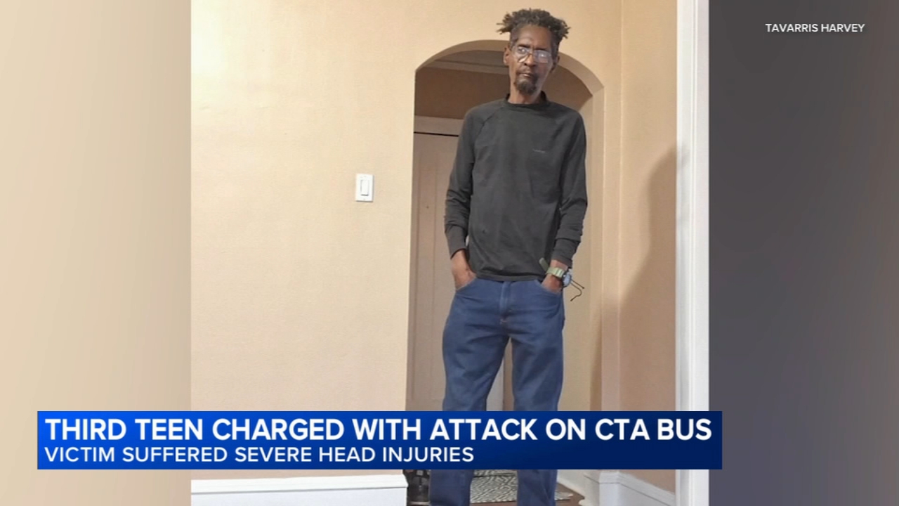 Third suspect charged in beating of man, 62, on CTA bus