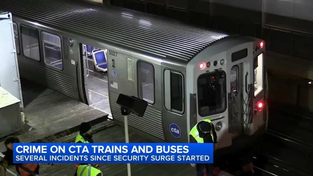 Suspect takes gun from CTA train passenger, shoots 2, killing 1: CPD