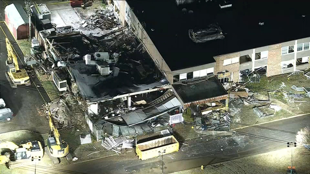 Chopper 6 video of nursing home explosion in Bucks County