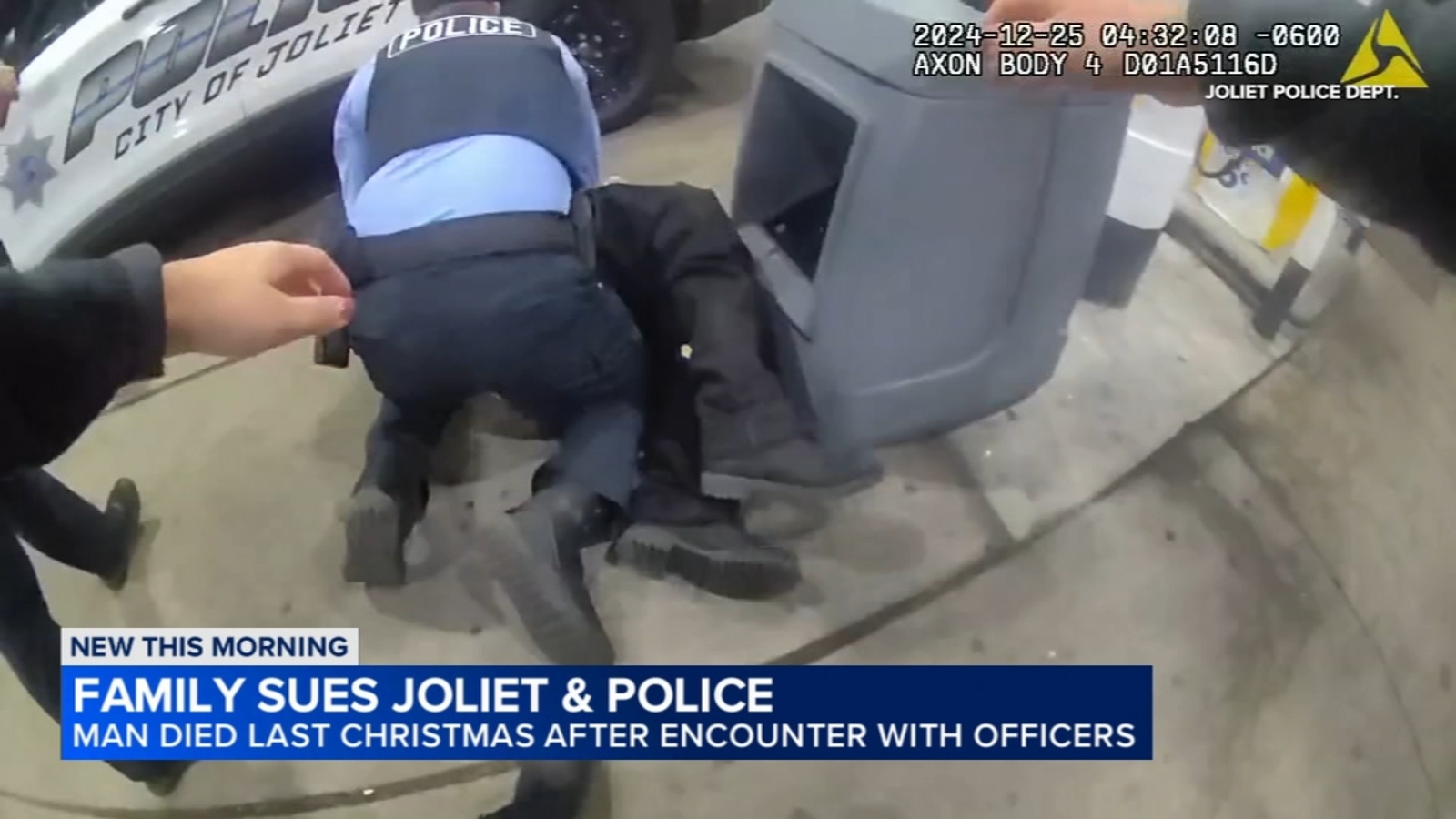 Family files lawsuit after man dies following encounter with Joliet police