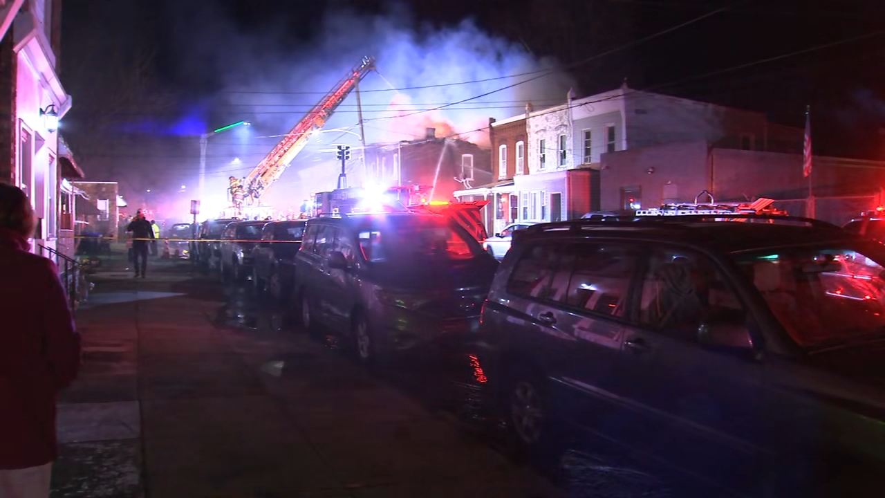 Christmas Eve fire damages multiple homes in Chester, Delaware County