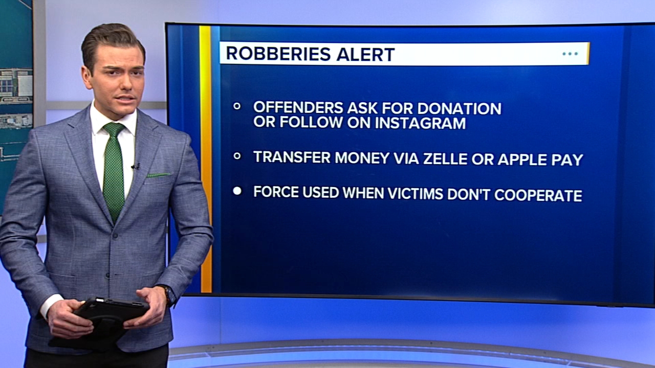 Robbers transfer money after asking victim for donation: CPD