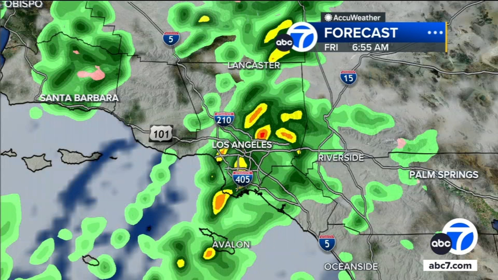 Break from rain on the horizon after stormy Christmas week in SoCal ...