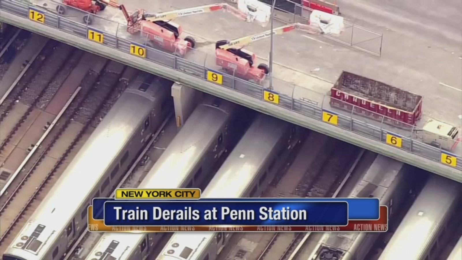 Train derailment at New York's Penn Station disrupts NJ Transit service ...