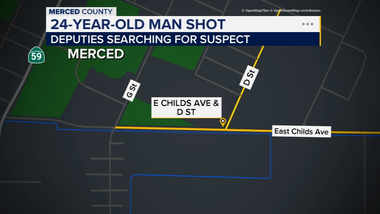24-year-old hospitalized after shooting in Merced County, deputies say