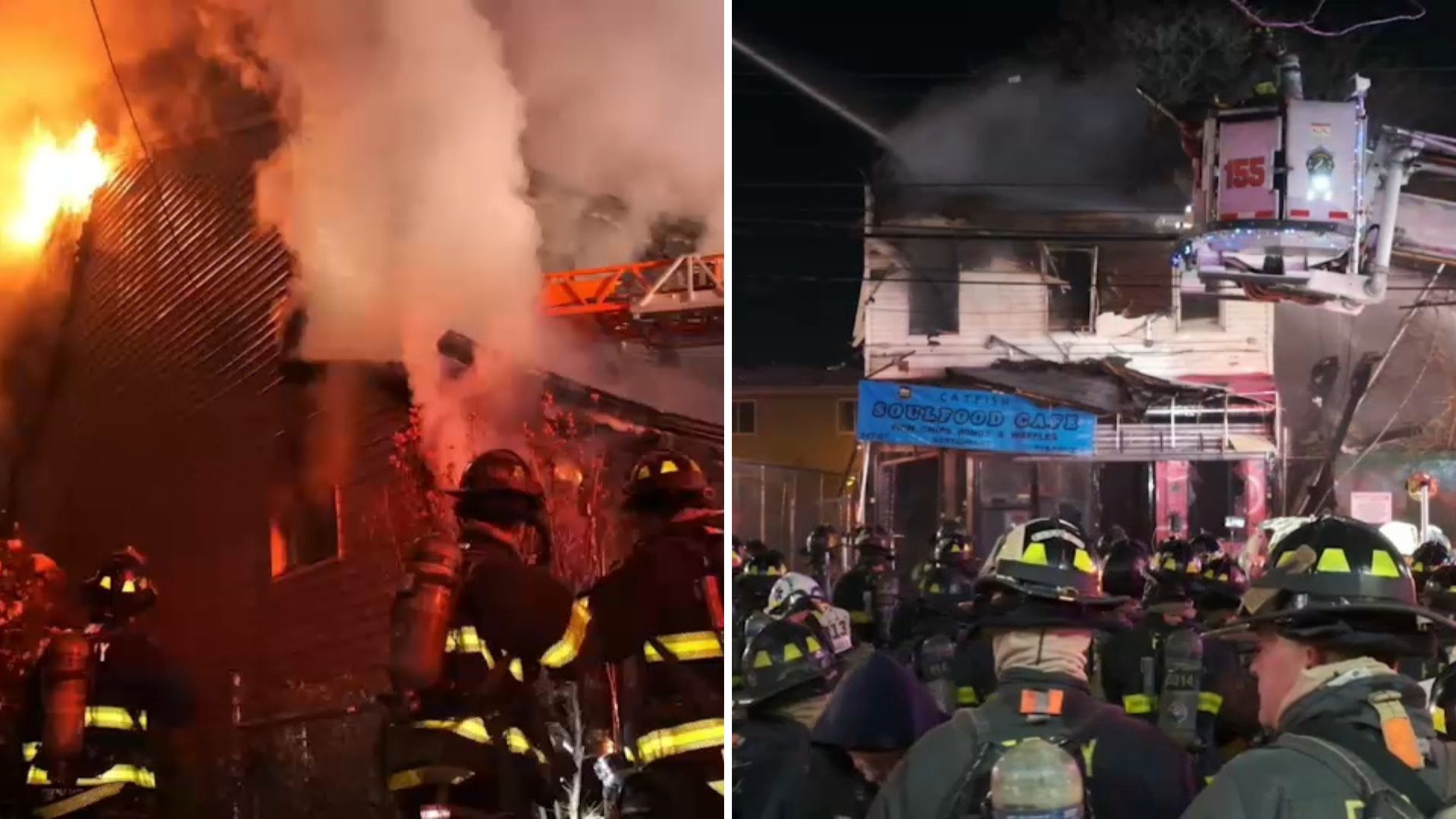 2 people seriously injured in house fire in Maspeth; crews battle flames in Springfield Gardens
