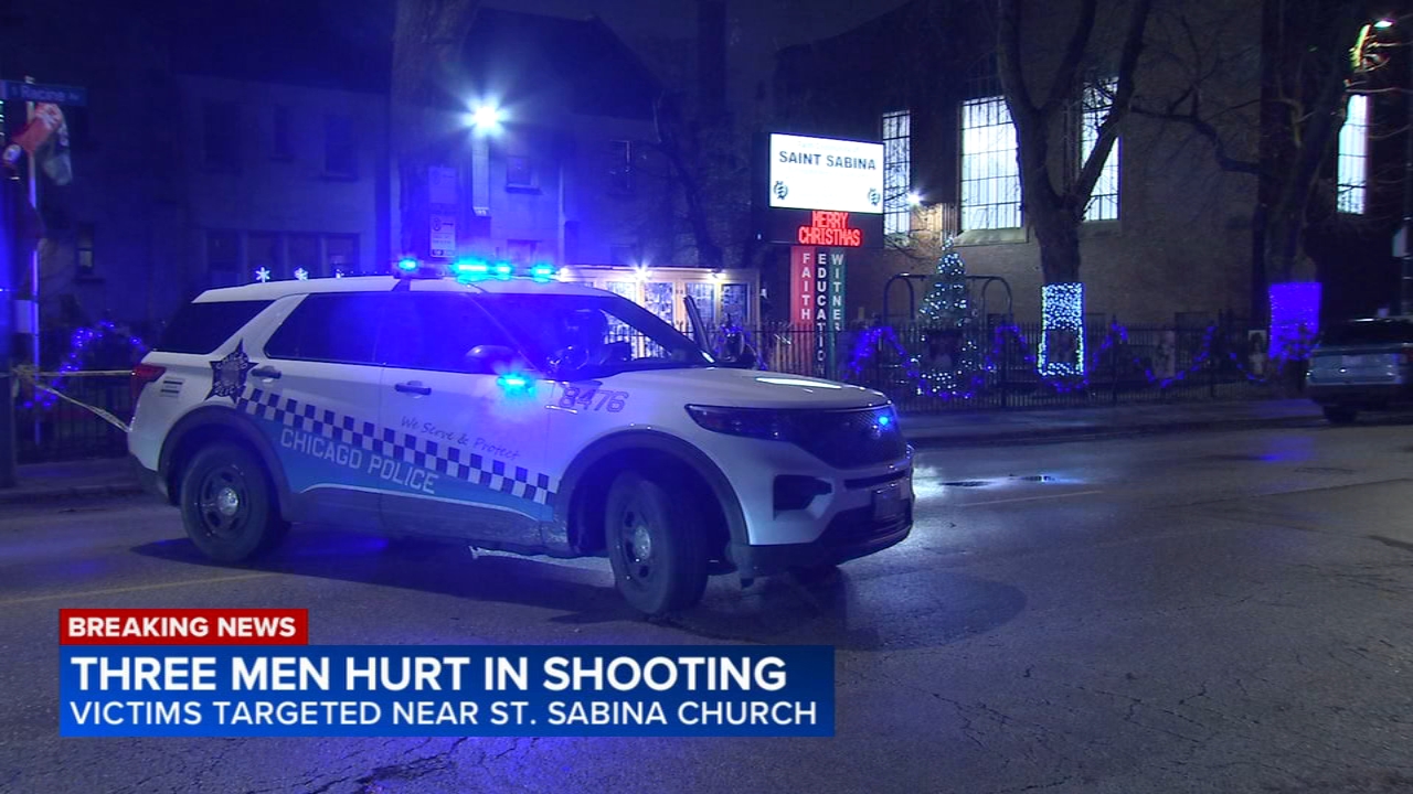 3 injured in shooting near St. Sabina Church on South Side: CPD