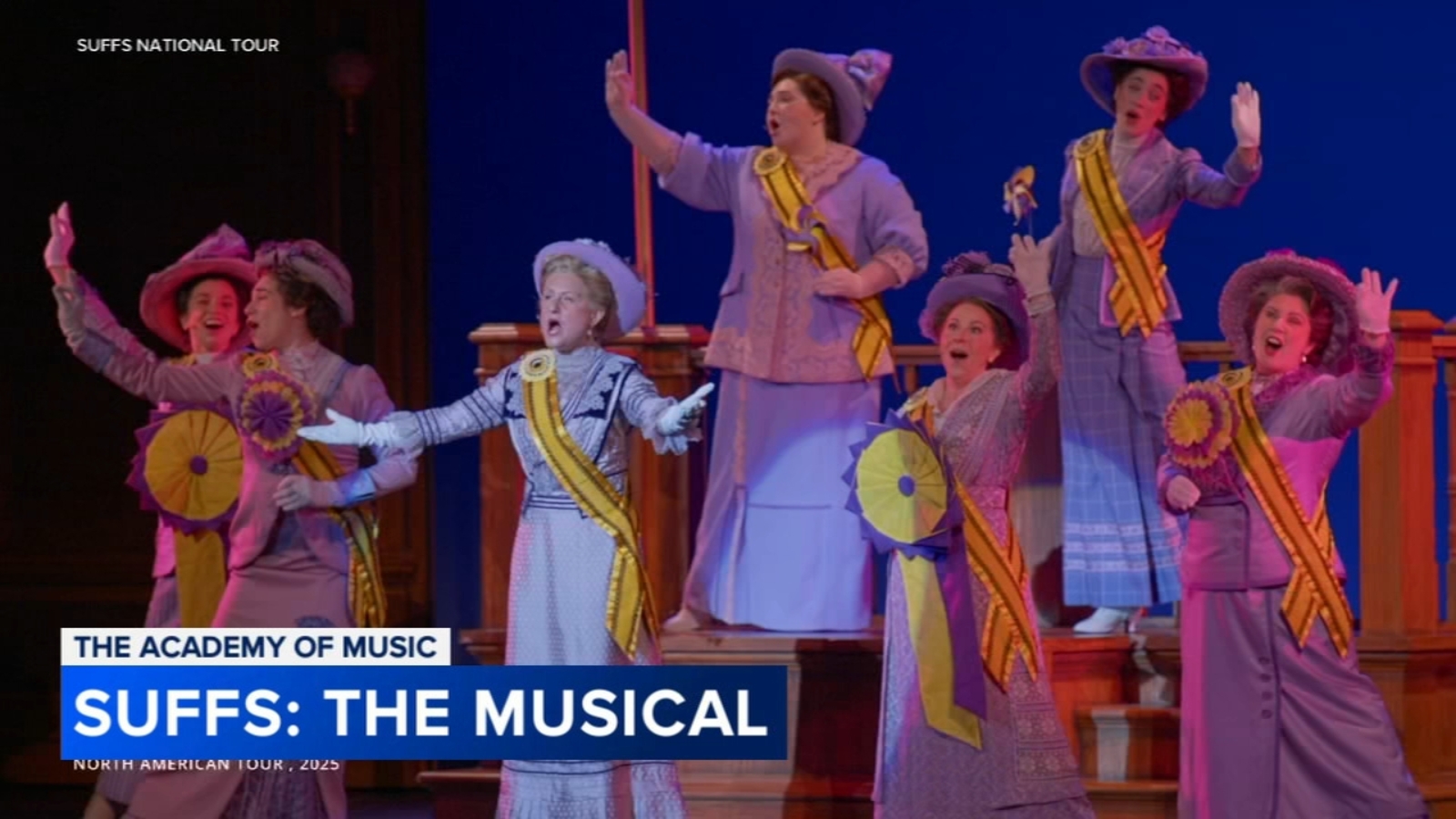 Suffs, a musical about women winning right to vote, makes Philly debut