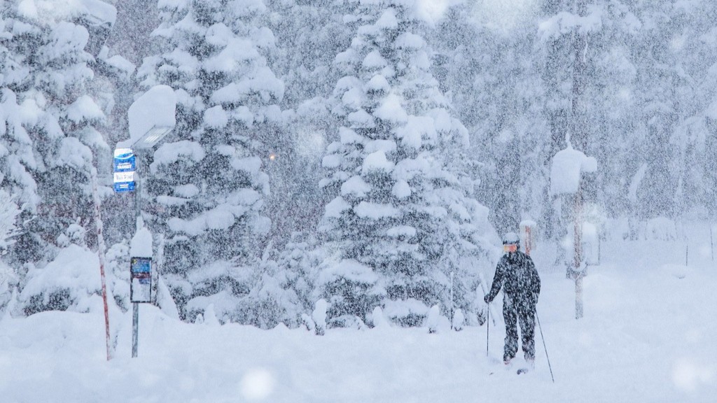 Above-average rainfall levels, massive leap in snowpack after storms