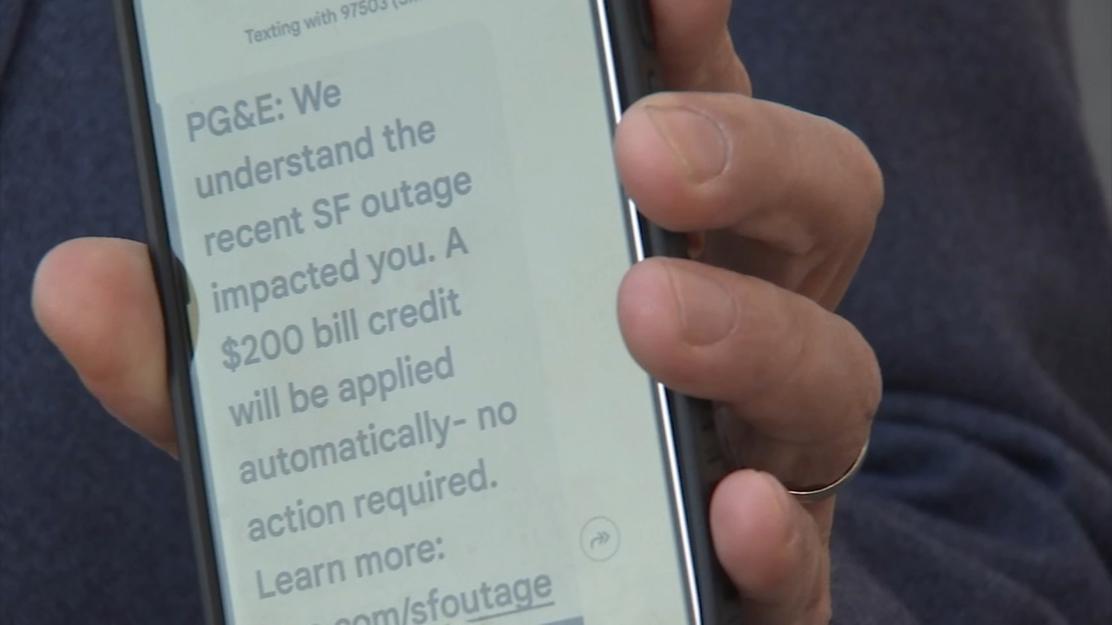 Frustrated SF Sunset residents and merchants protest PG&E's response to power outages