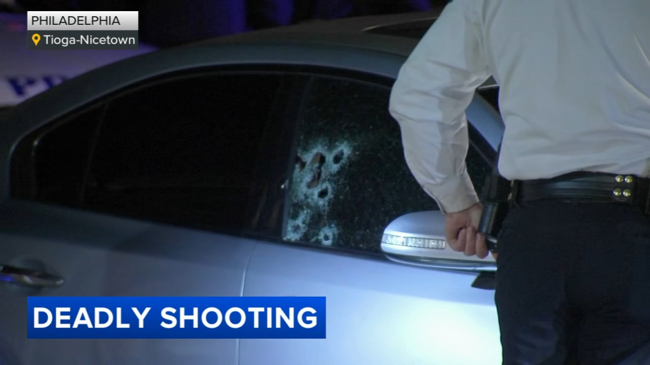 Man dies after being shot multiple times inside car in Tioga-Nicetown