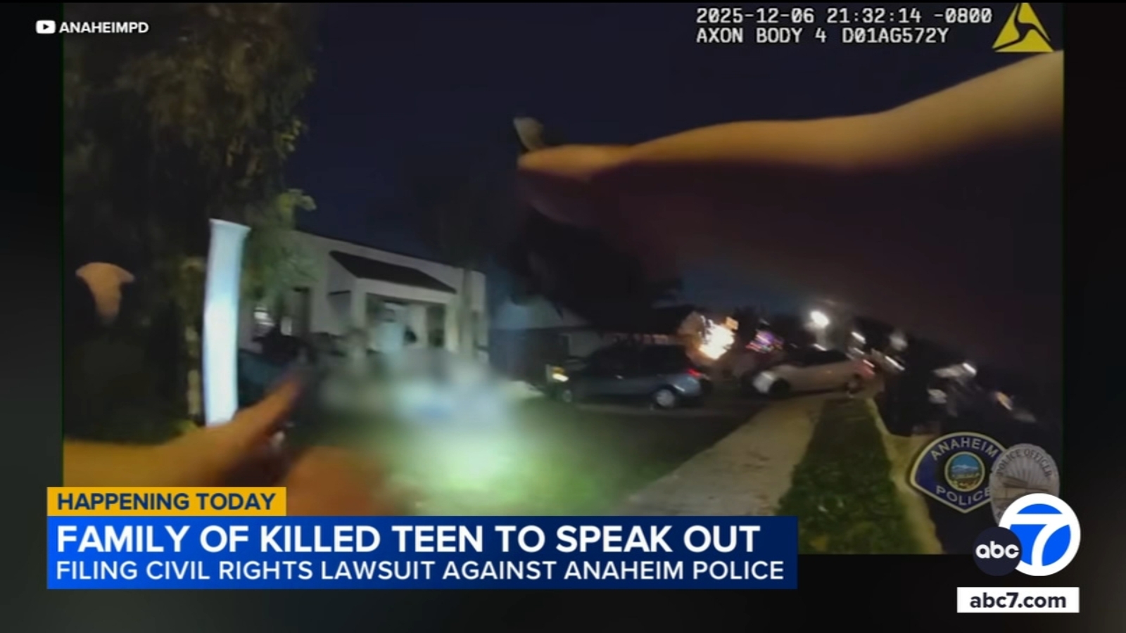 Family of teen shot and killed by Anaheim police to announce filing of claims against city Family of teen shot and killed by Anaheim police to announce filing of claims against city