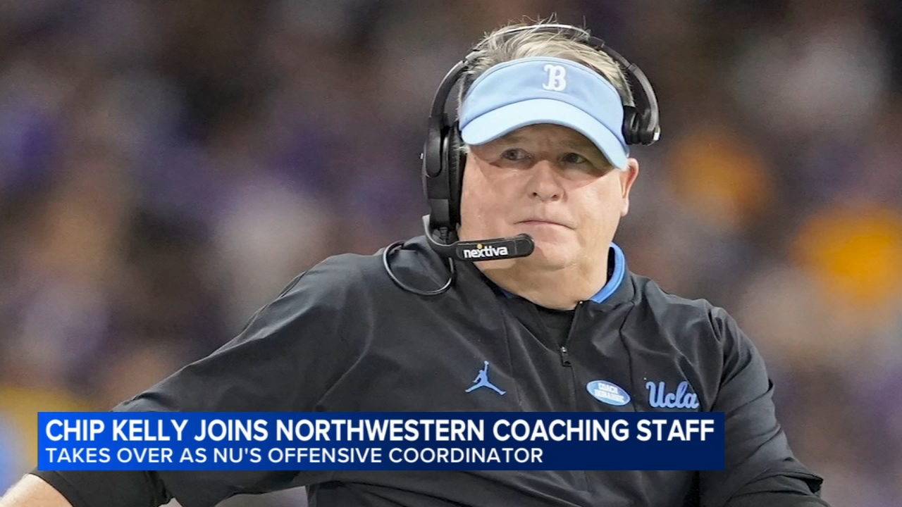 
Northwestern names Chip Kelly OC in 'program-defining' move

