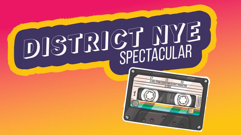 District New Year's Eve Spectacular 2025 in downtown Fayetteville