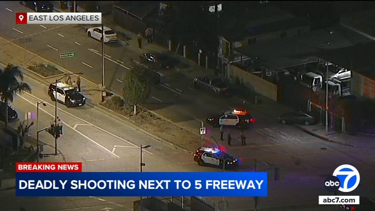 1 dead, 3 injured in East LA shooting near 5 Freeway