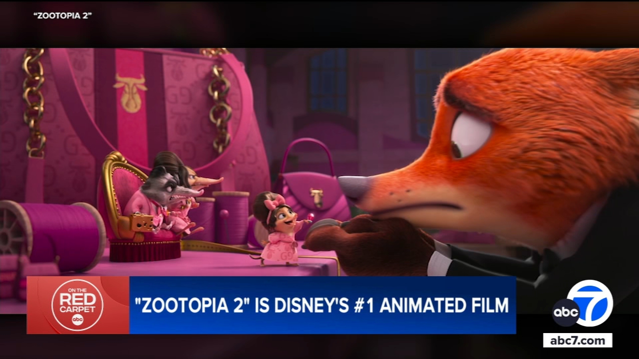 'Zootopia 2' is now Disney Animation's highest-grossing film