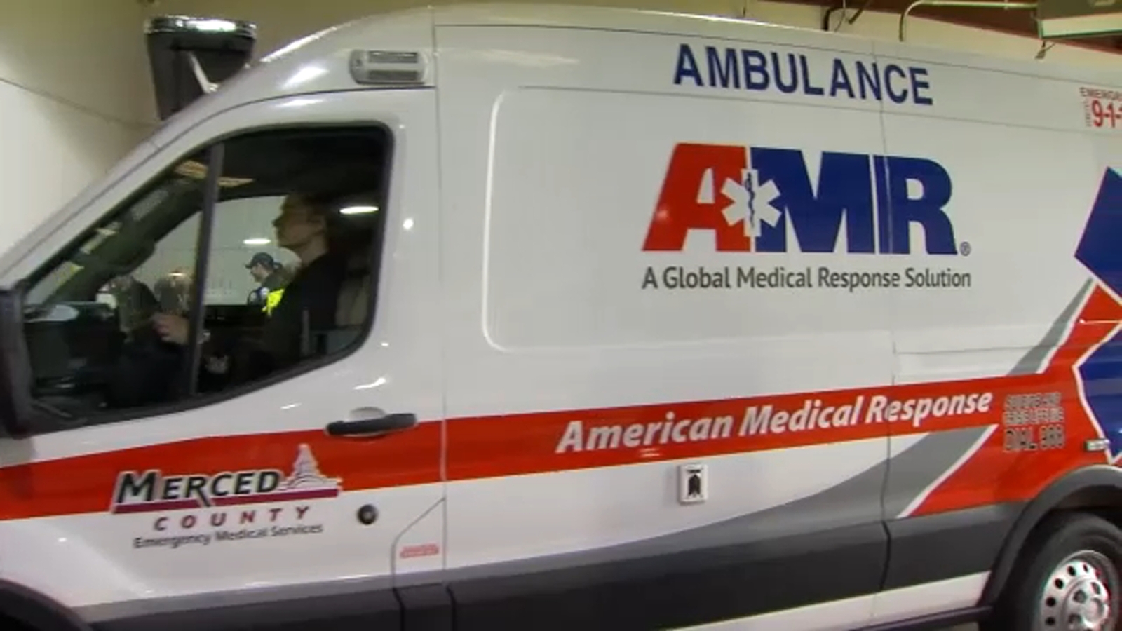 New AMR ambulance fleet launches in Merced County to improve 911 response times
