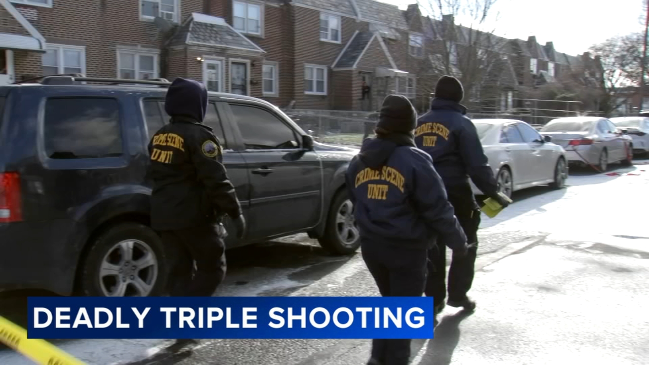 2 dead after New Year's Day triple shooting in Northeast Philadelphia
