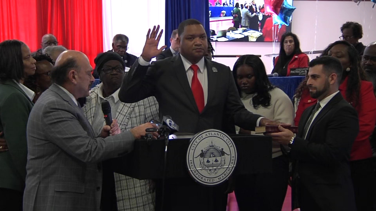 Marty Small sworn in for 2nd term as Atlantic City mayor weeks after acquittal