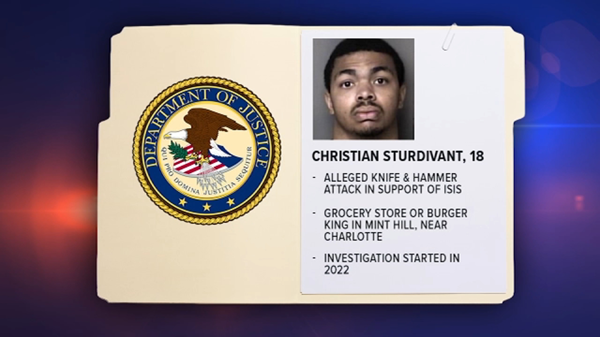 18-year-old charged with planning New Year's terror attack in North Carolina, FBI says