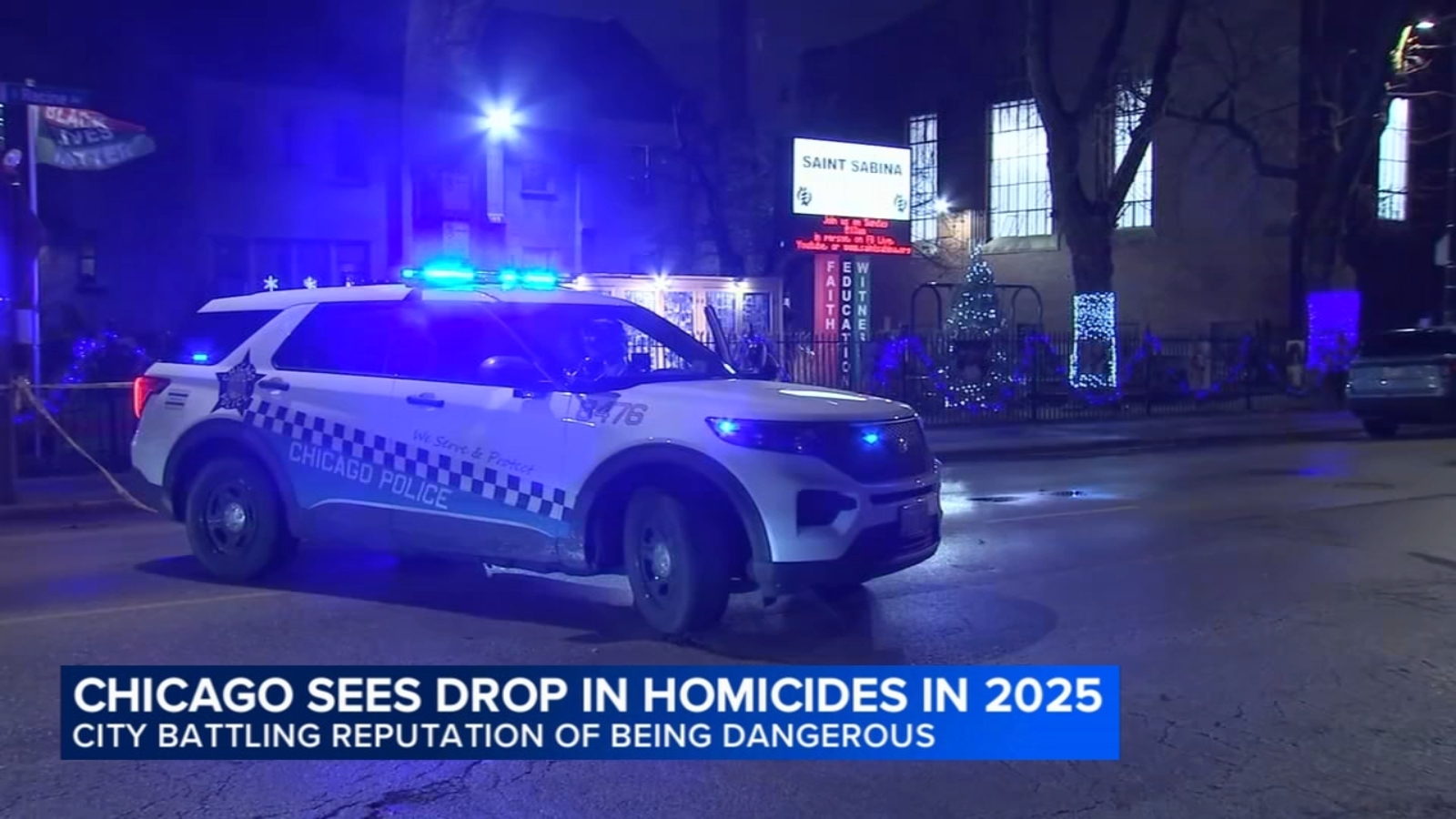 Chicago battling safety perception despite preliminary police data showing 60-year low for homicides