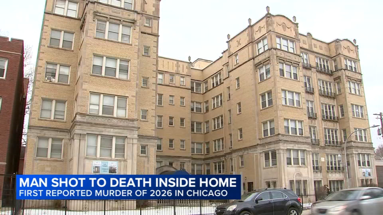 South Side shooting marks Chicago's 1st known homicide of 2026: CPD