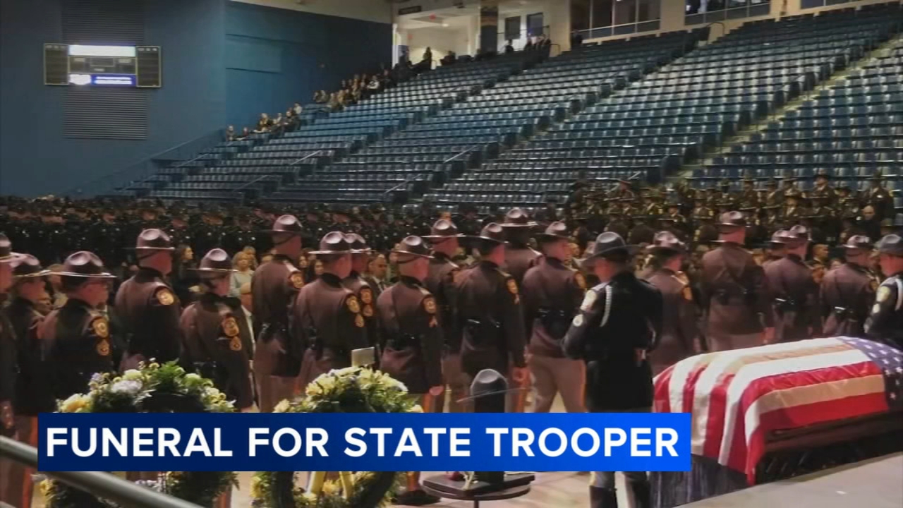 Funeral held for fallen Delaware State Police Corporal Matthew "Ty" Snook