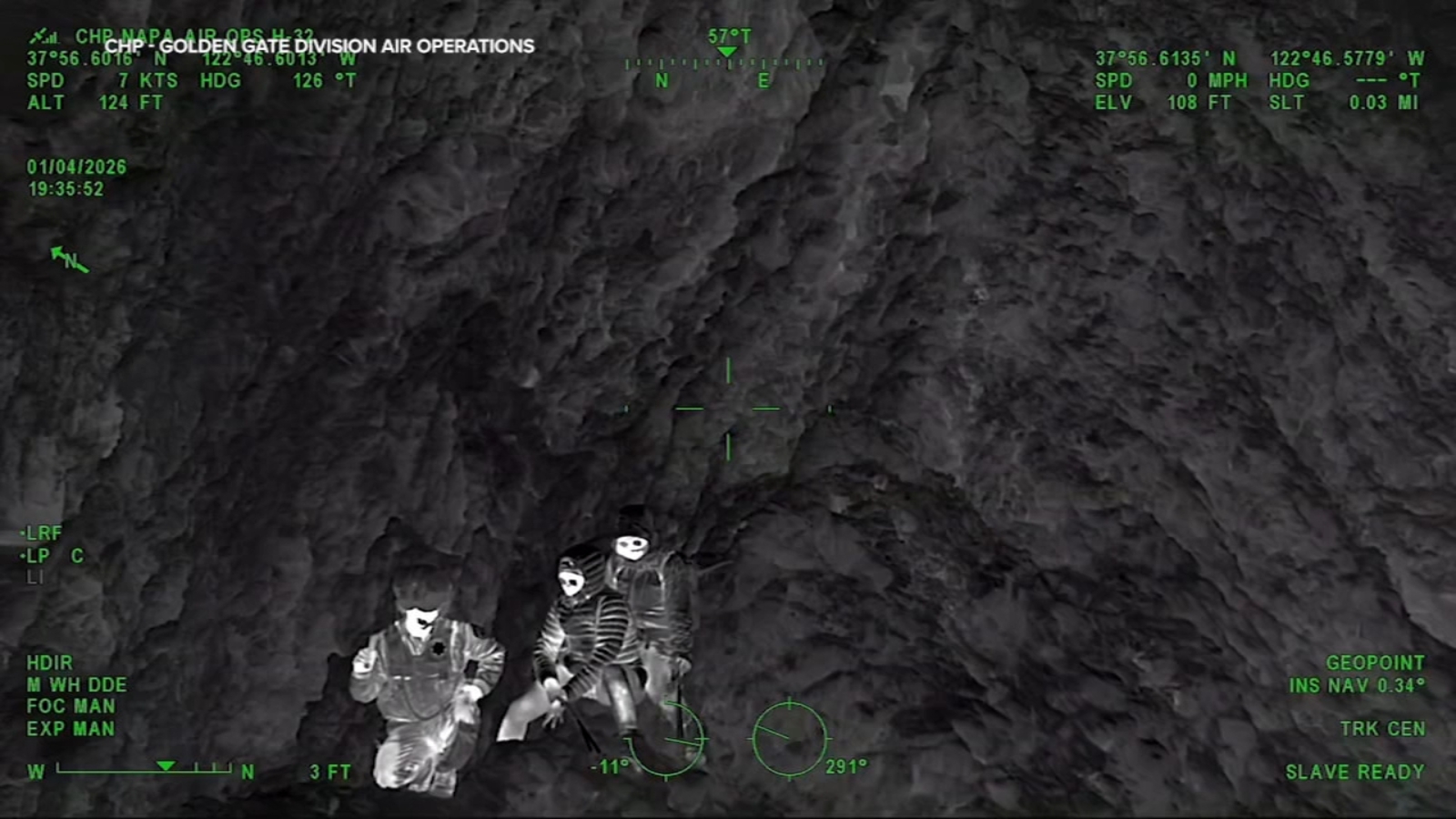 2 hikers stranded on Point Reyes cliff saved in dramatic helicopter rescue
