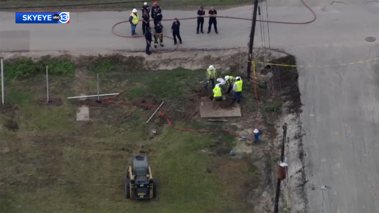 Emergency crews respond to reports of gas line damage at Valero refinery