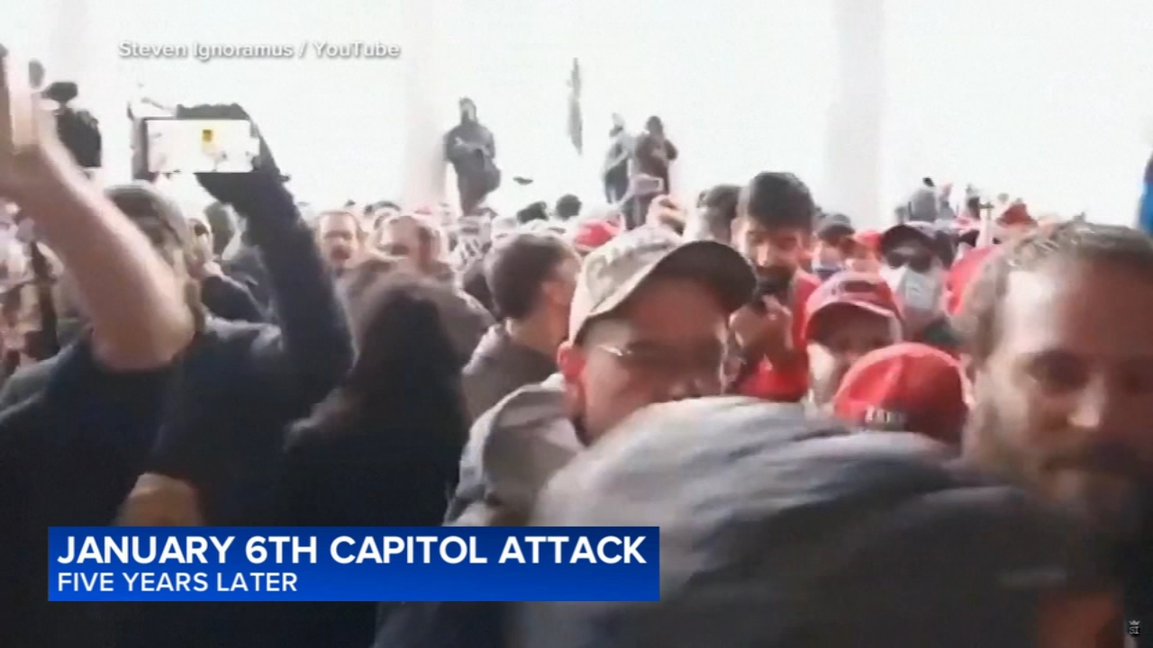 Fifth anniversary of the Jan. 6, 2021 attack brings fresh division to the Capitol